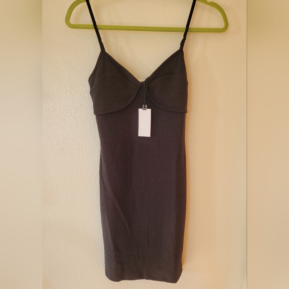 ASTR NWT Black Mini Dress Strappy